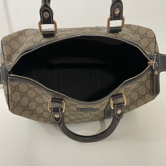 đGucciđJoy Boston Bag GG Coated Canvas Medium - Picture 12 of 12
